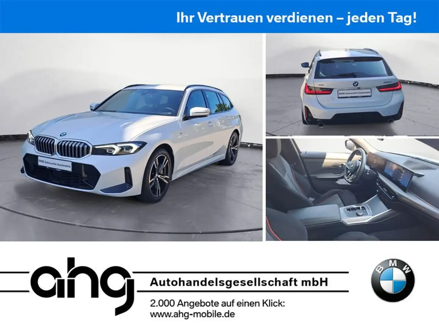 BMW 330 iA xDrive Touring M Sportpaket HIFI-System AC Weiß - 1