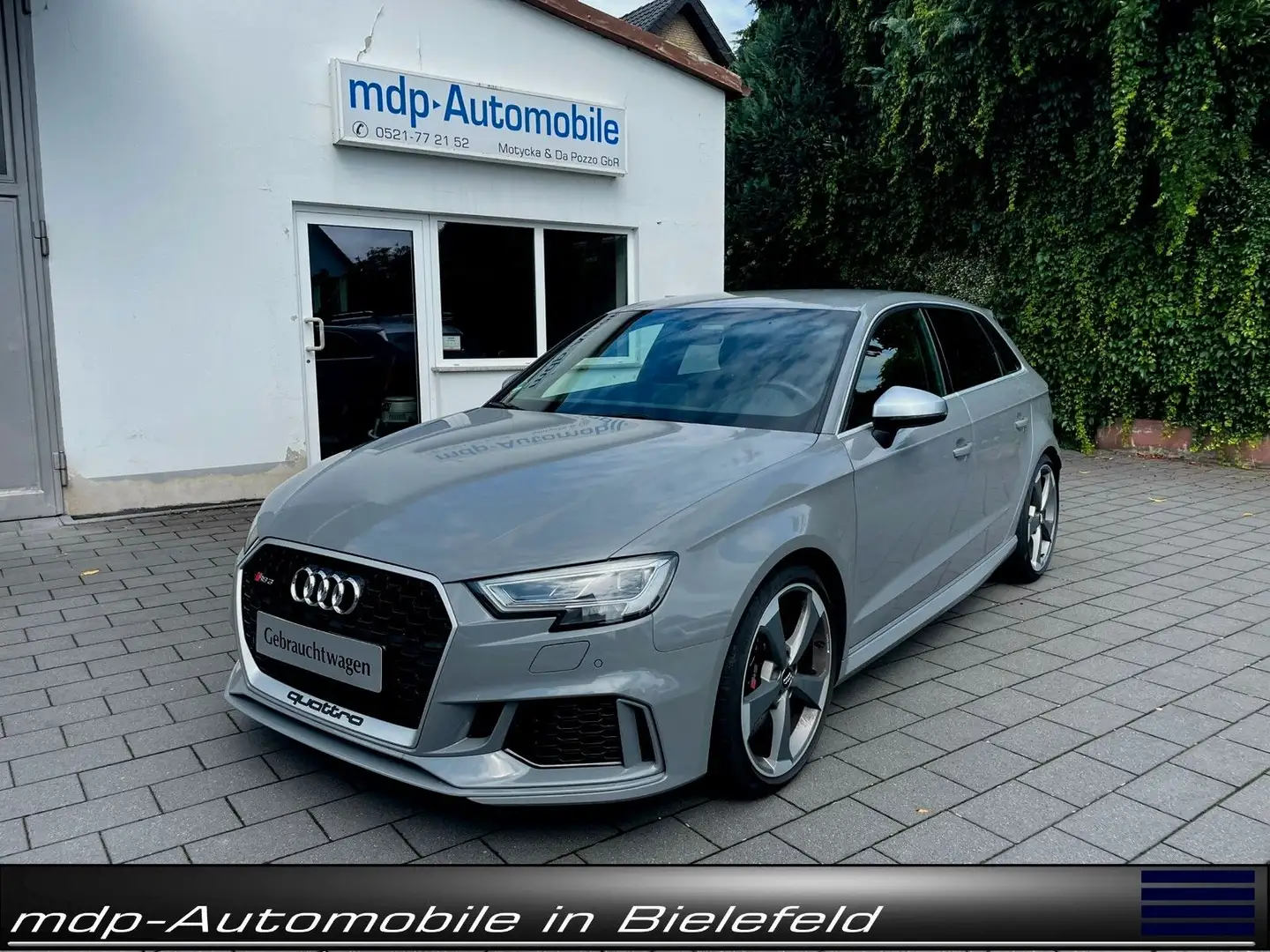 Audi RS3 SPBACK *SP-AGA*OHNE OPF*UNF.FREI*NARDO*B&O* Gris - 1