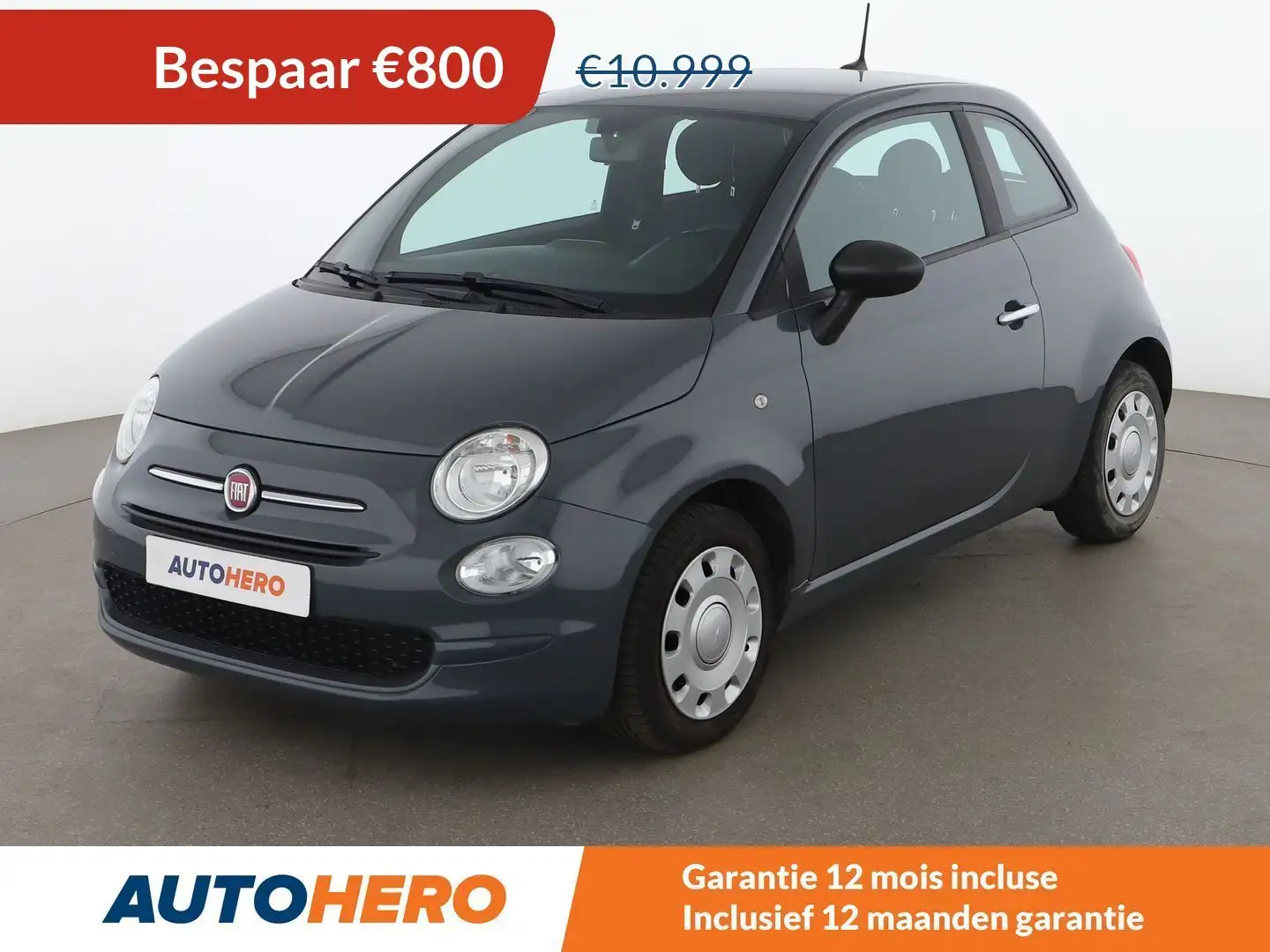 Fiat 500 1.0 Mild-Hybrid Cult Gris - 1