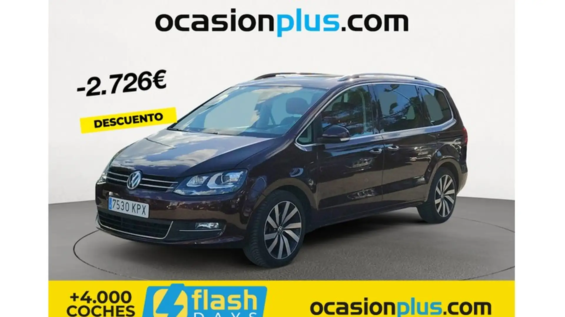 Volkswagen Sharan 2.0TDI Sport DSG 135kW Rojo - 1