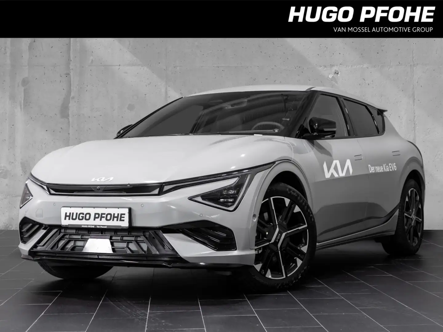 Kia EV6 PE GT-Line 84 kWh | ACC | Navi | SHZ | RFK | PDC | Grau - 1