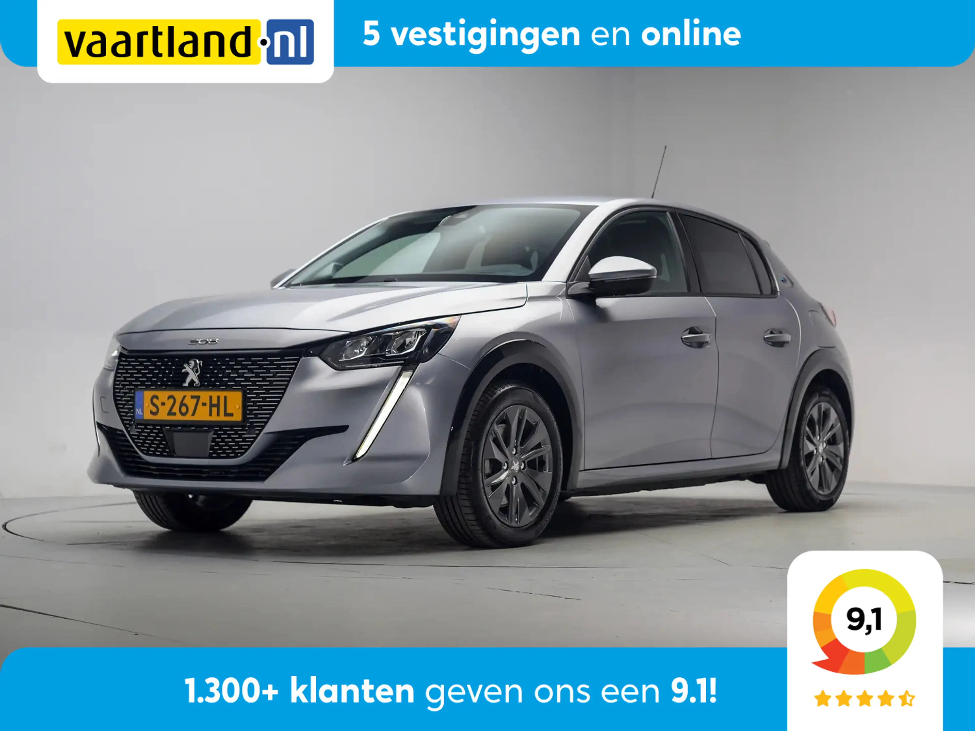 Peugeot e-208 EV Allure Pack 50 kWh [ Navi Stoelverwarming Camer