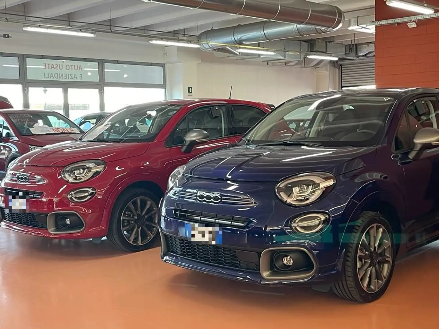 Fiat 500X 1.5 T4 Hybrid 130 CV DCT Sport Blauw - 1