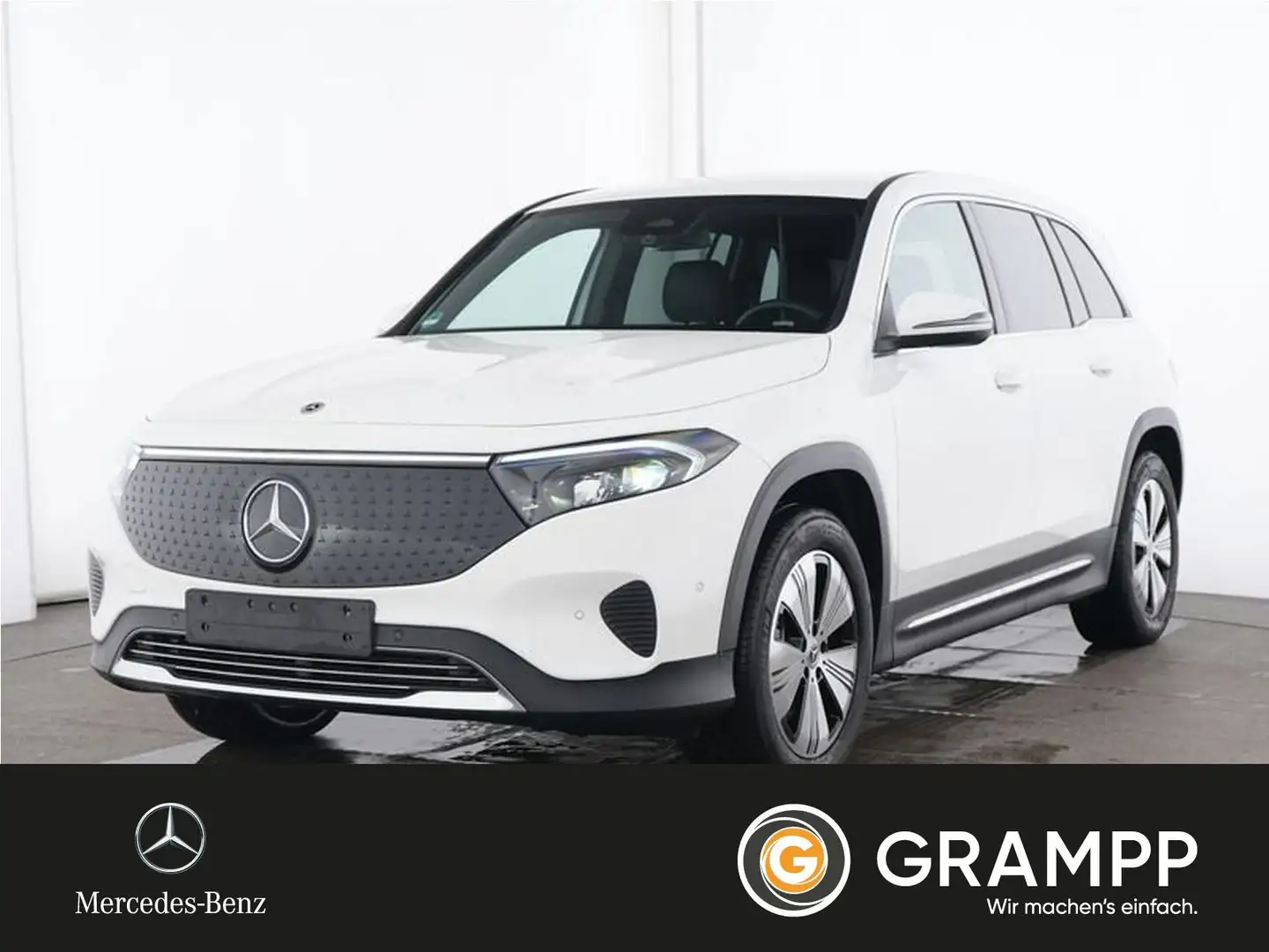 Mercedes-Benz EQB 300 4M Progressive-Advanced/AHK/Distronic Weiß - 1