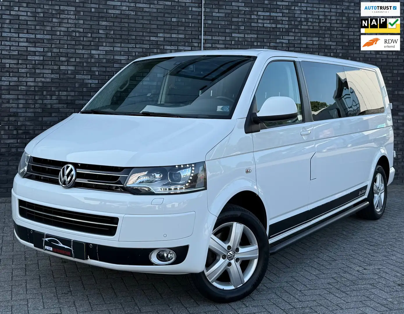 Volkswagen Transporter 2.0 TDI L2H1 DC Comfortline 180pk|2500kg Trekgewic Blanc - 1