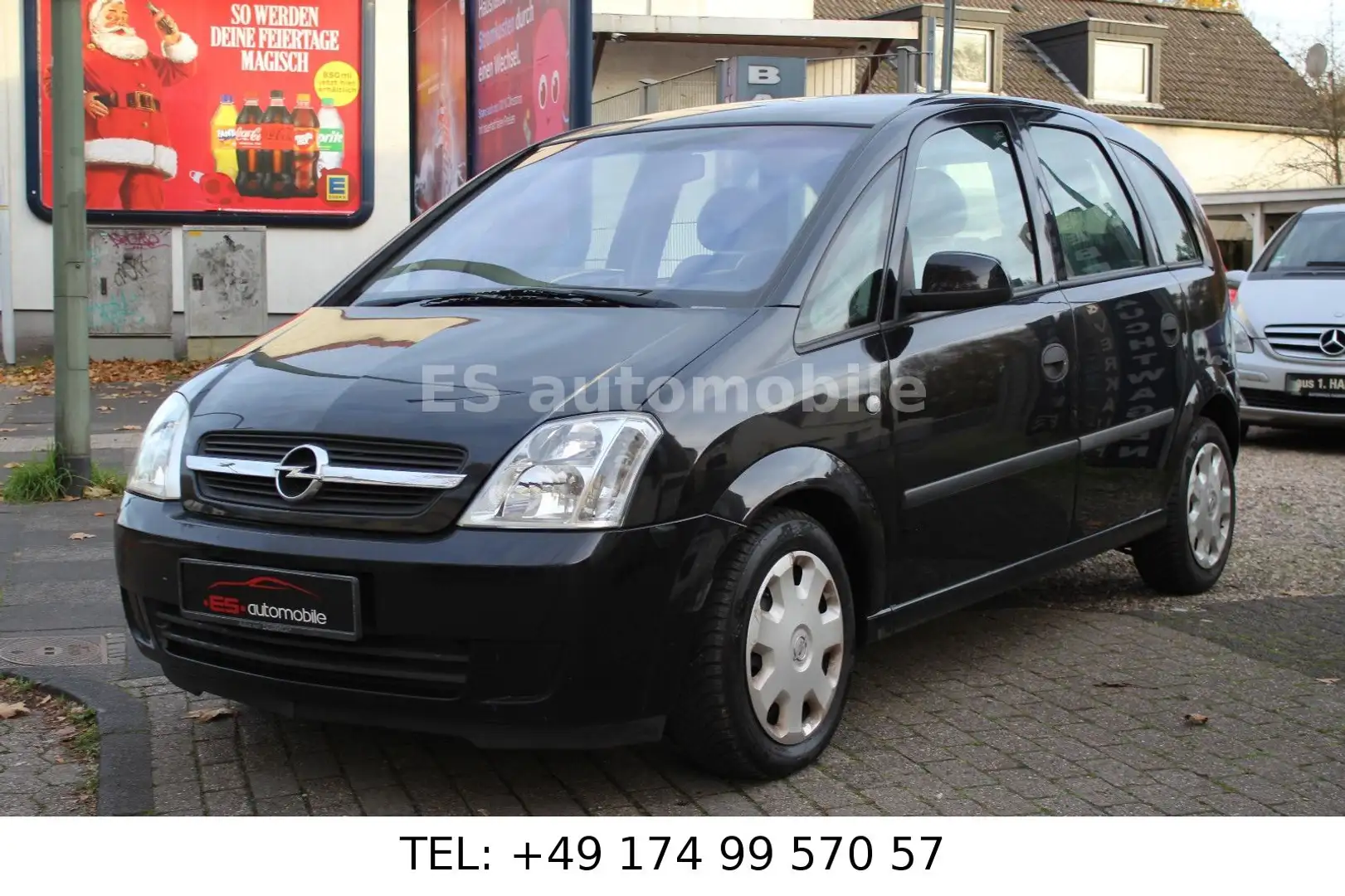 Opel Meriva 1.6 **TÜV / Klima / AHK** Zwart - 1