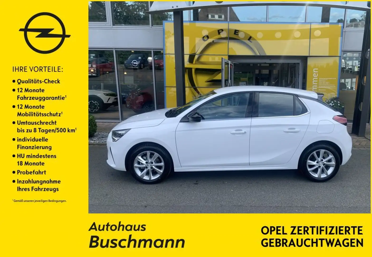 Opel Corsa 1.2 Start/Stop Elegance Weiß - 2