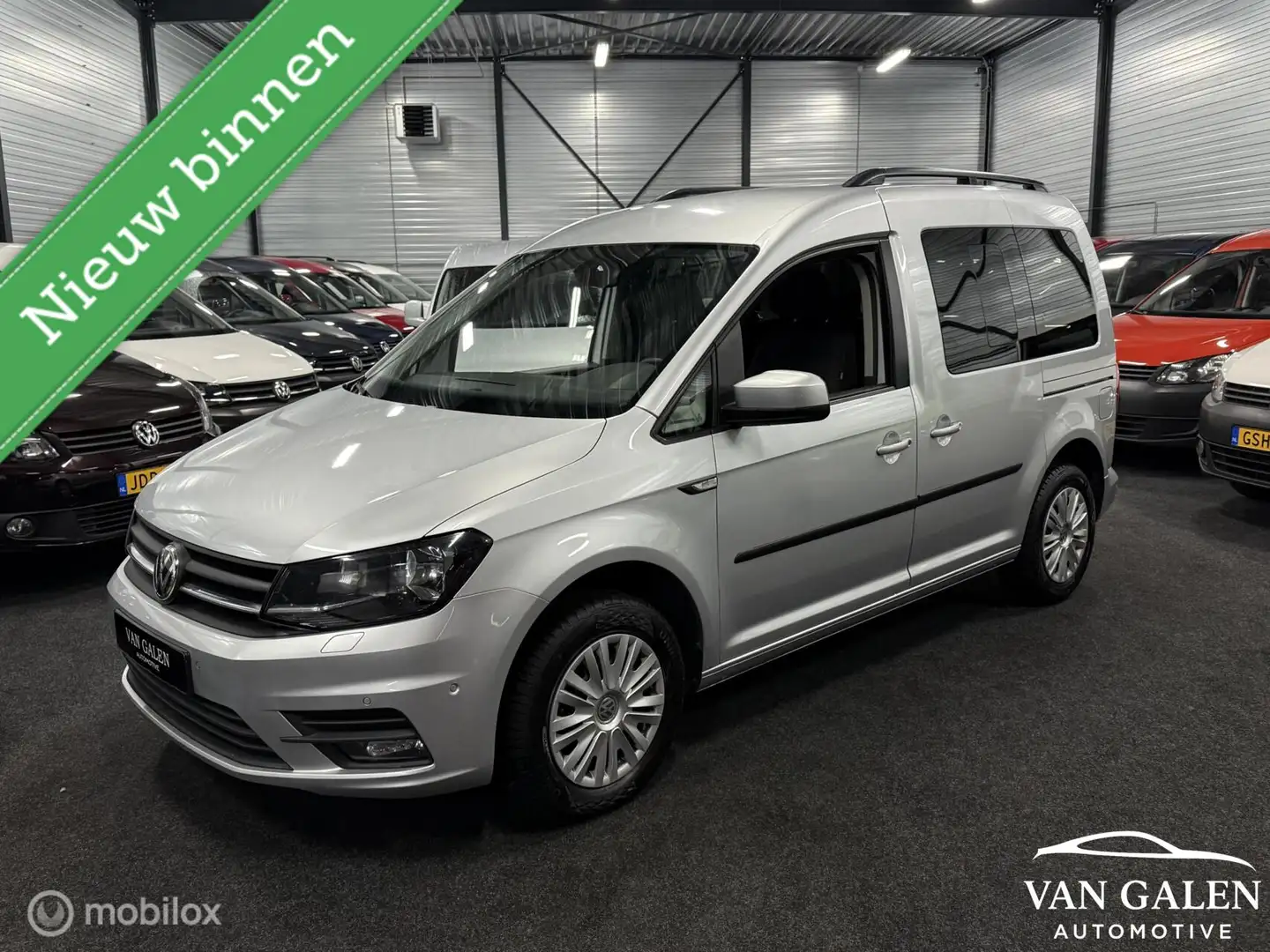 Volkswagen Caddy Combi 1.2 TSI Highline Airco|Trekhaak|Apk✅ Grijs - 1
