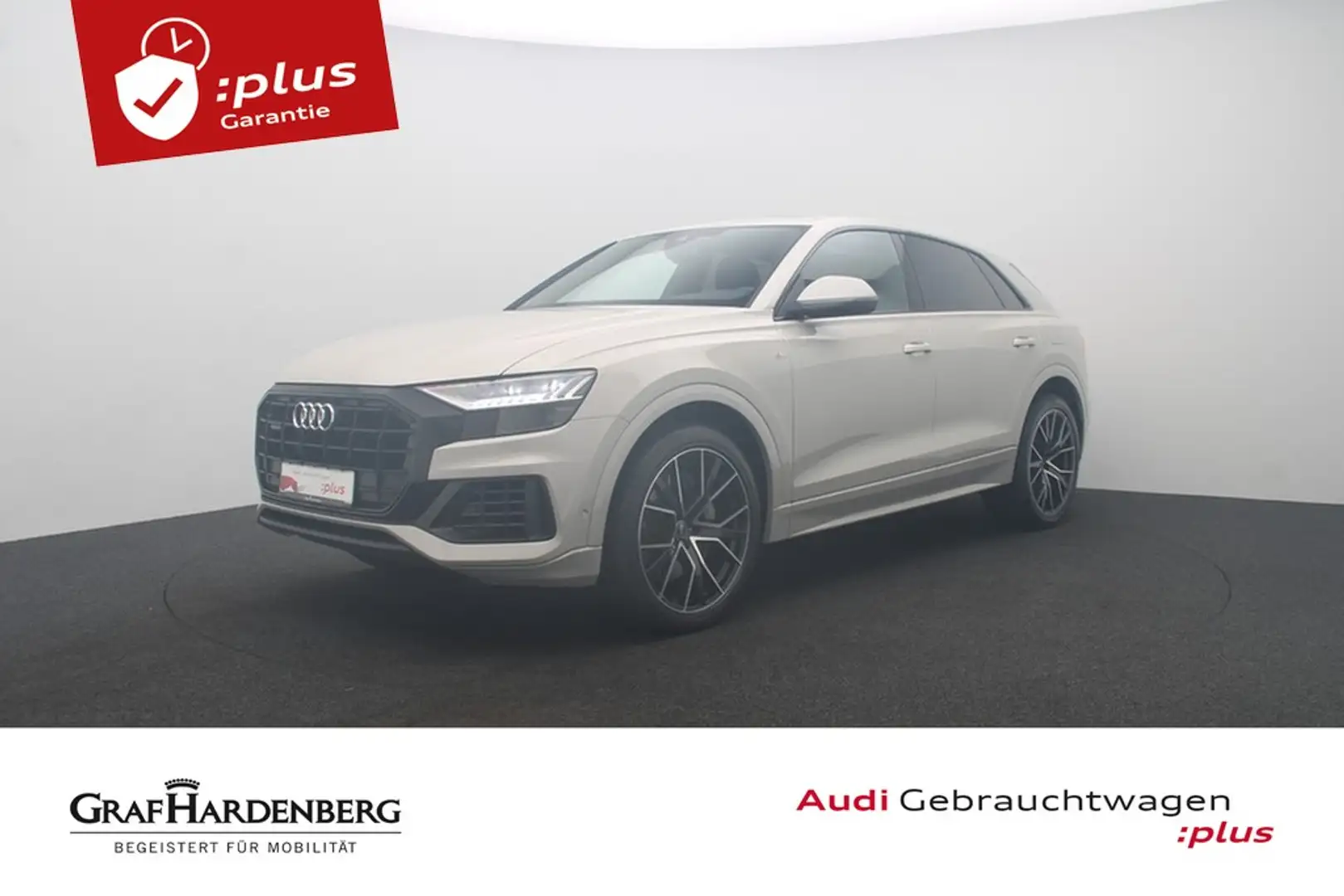 Audi Q8 55 TFSI e quattro S line Matrix Navi Pano Beige - 1