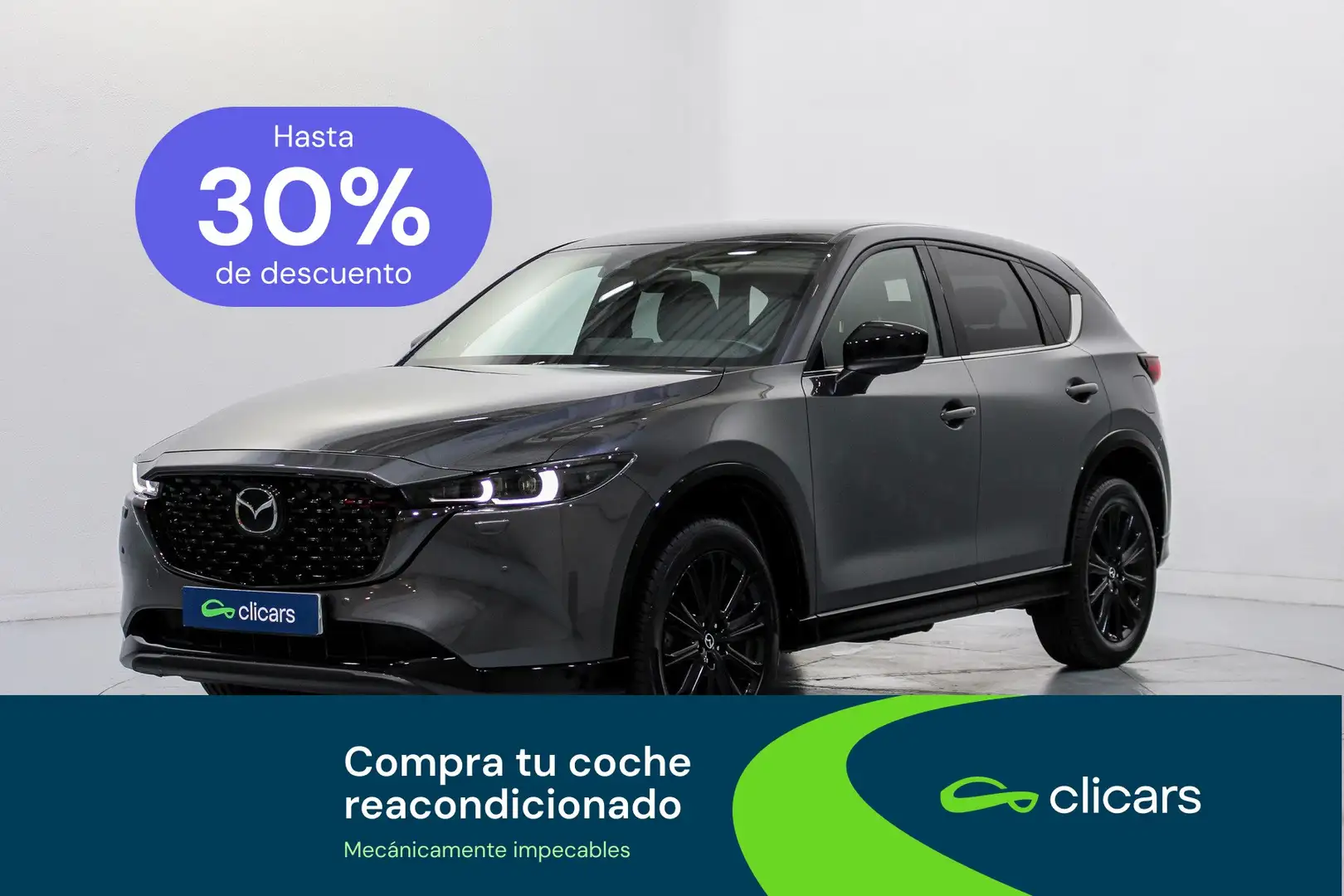 Mazda CX-5 2.2 Skyactiv-D Homura 2WD 110kW Gris - 1