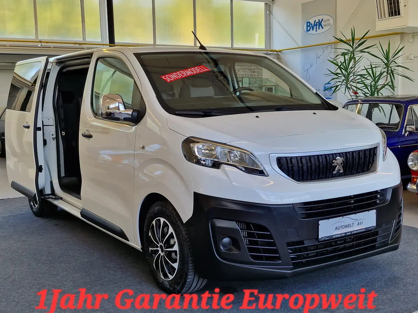 Peugeot Traveller Expert L2  1,5 HDi 9SITZER+NEUER MOTOR 50KM Blanc - 1
