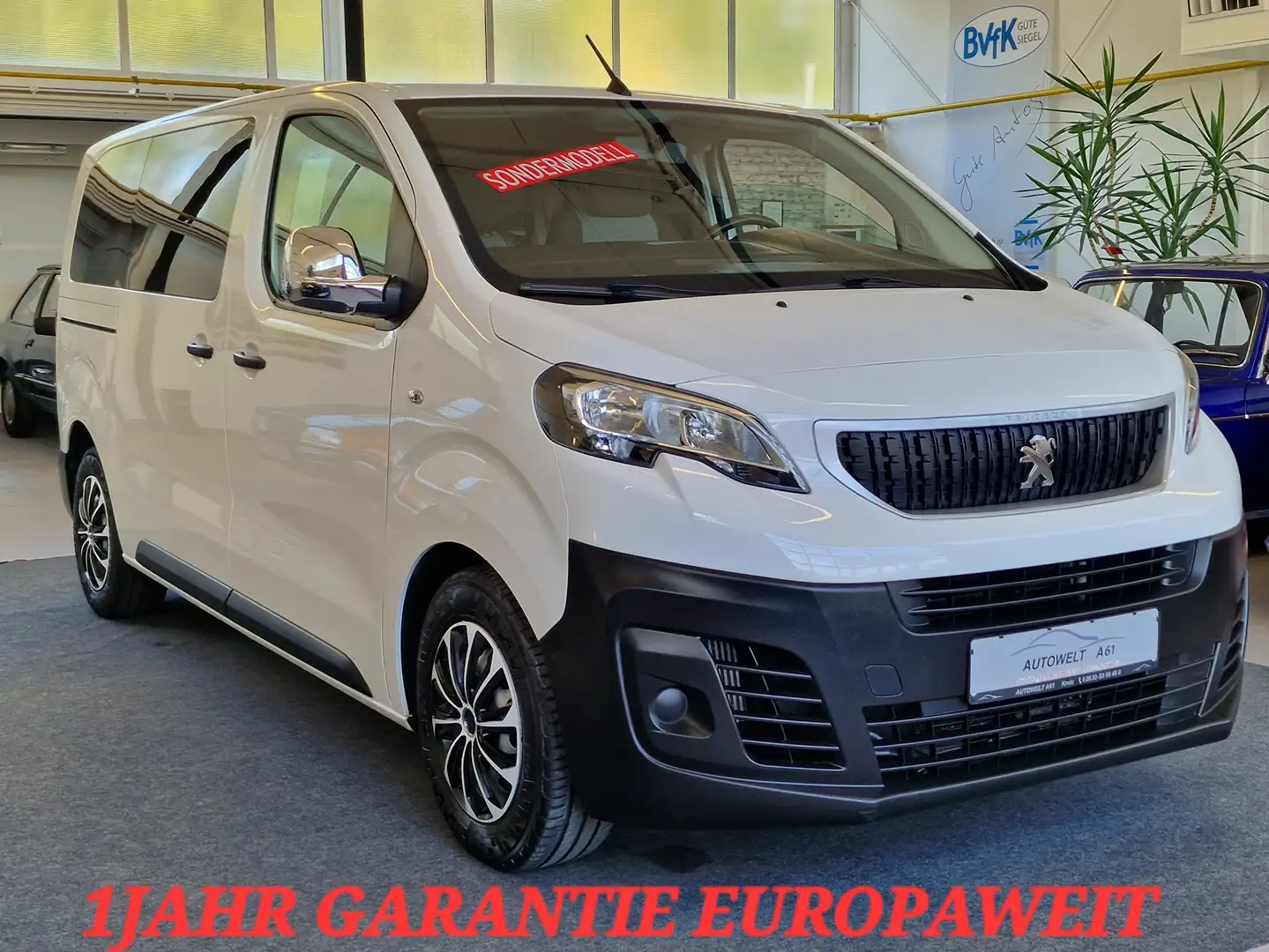 Peugeot Traveller Expert L2  1,5 HDi 9SITZER+NEUER MOTOR 50KM Blanc - 2
