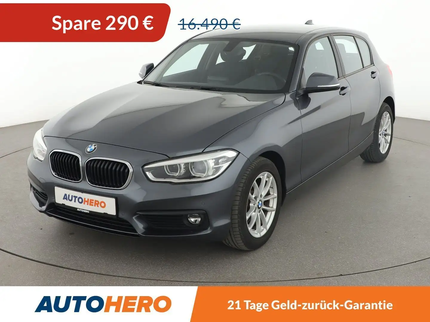 BMW 116 116i Advantage *NAVI*LED*TEMPO*PDC*SHZ*KLIMA* Gri - 1