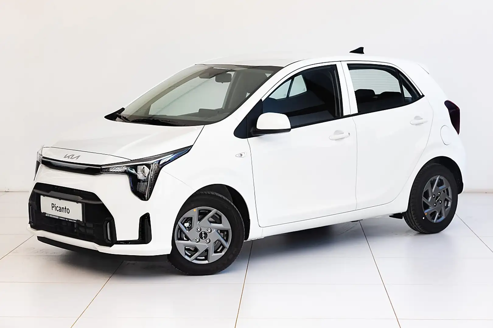 Kia Picanto 1,0 GDI Silber 5 Stz. Aut. Weiß - 1