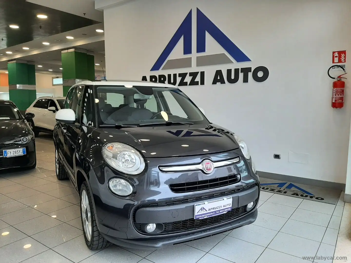 Fiat 500L 500L  0.9 t.air t. natural power Lounge 80cv TETTO Noir - 1