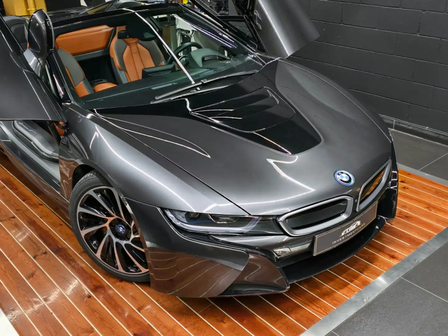 BMW i8 Roadster Gris - 2