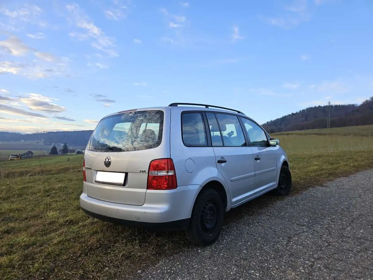 Volkswagen Touran Touran Family 1,9 TDI DPF Family Argent - 1