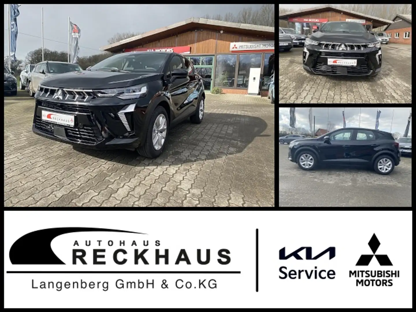 Mitsubishi ASX BASIS 1,0l Turbo-Benziner MT Klima Rückfahrkamera Negro - 1