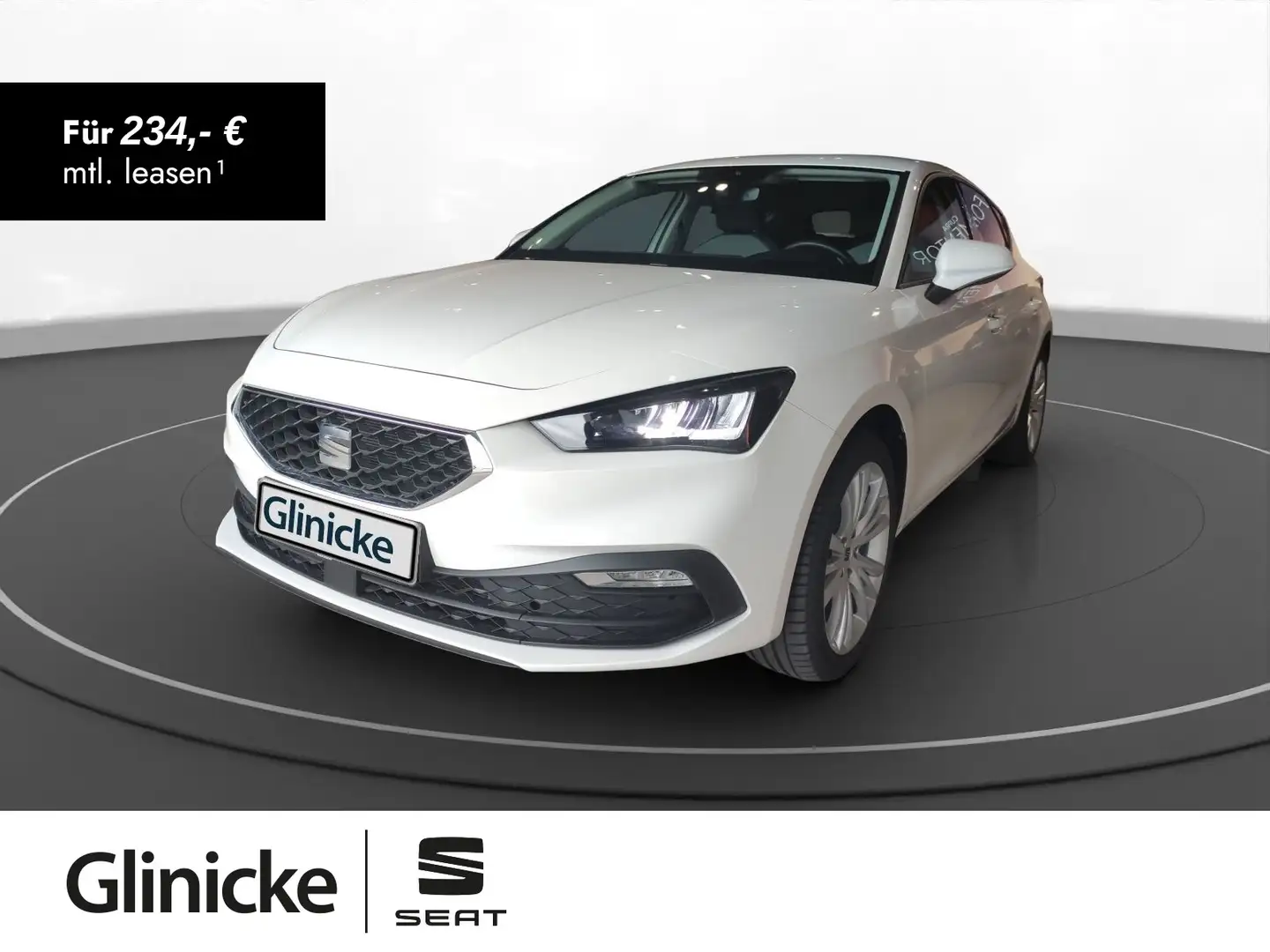 SEAT Leon Style Edition 1.0 eTSI DSG AHK Kessy Sitzhe Weiß - 1