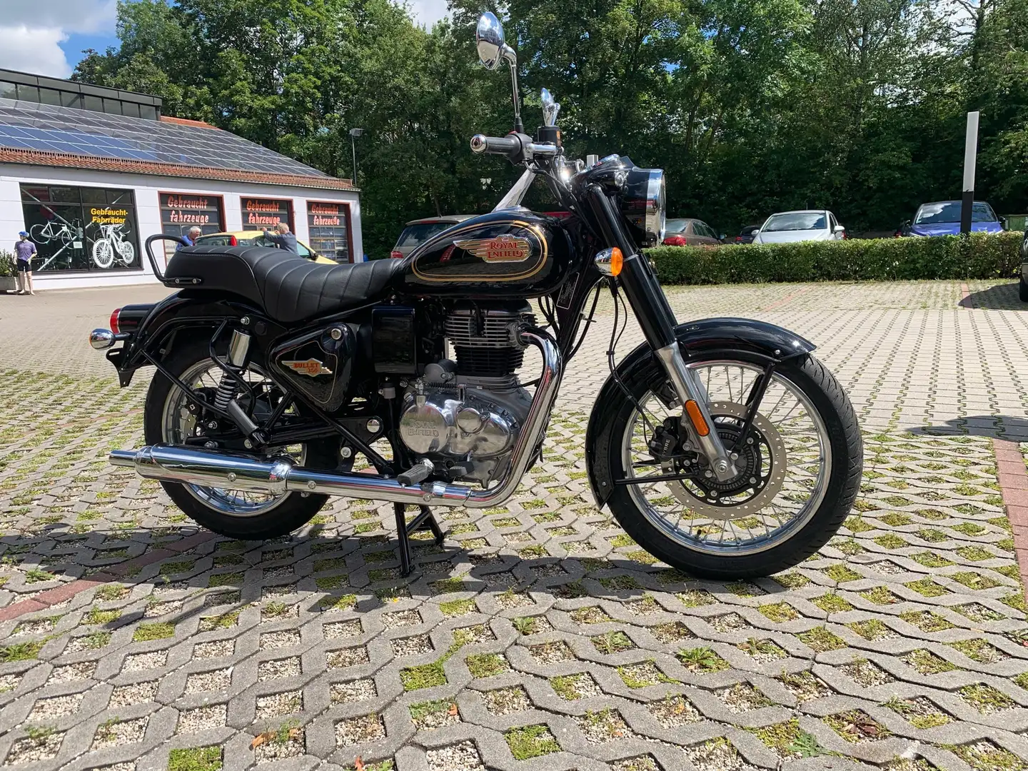 Royal Enfield Bullet 350 Negru - 2