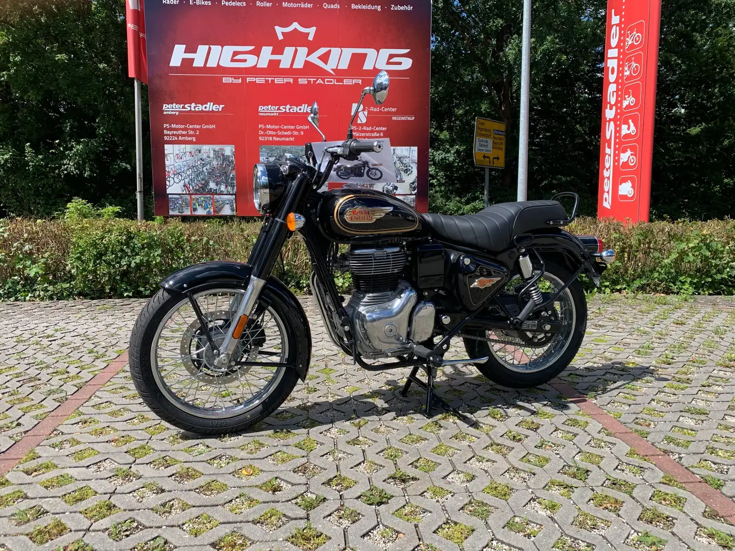 Royal Enfield Bullet 350 Negru - 1