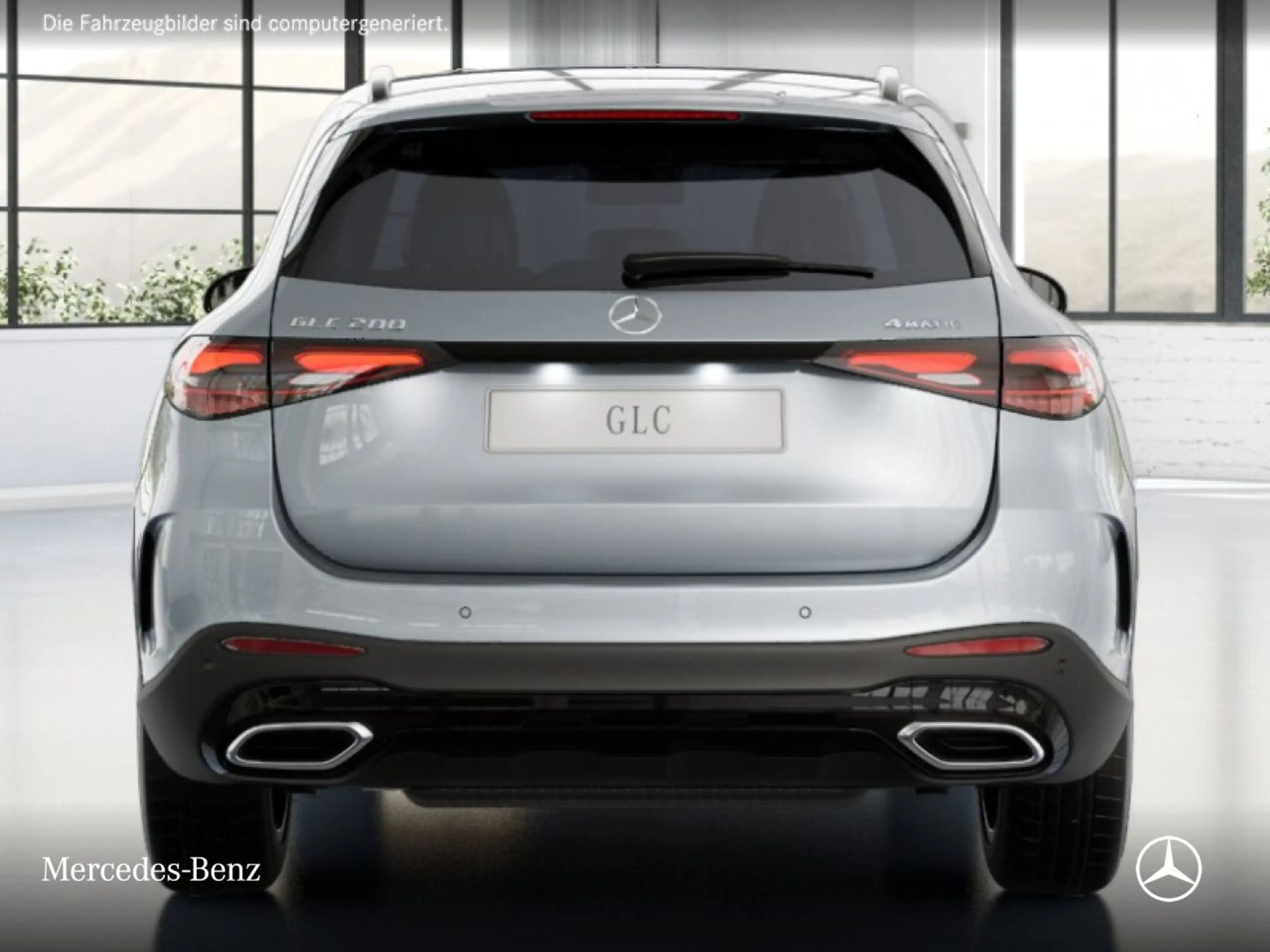 Mercedes-Benz GLC 200 4M AMG+NIGHT+PANO+360+LED+TOTW+KEYLESS+9G — photo 7