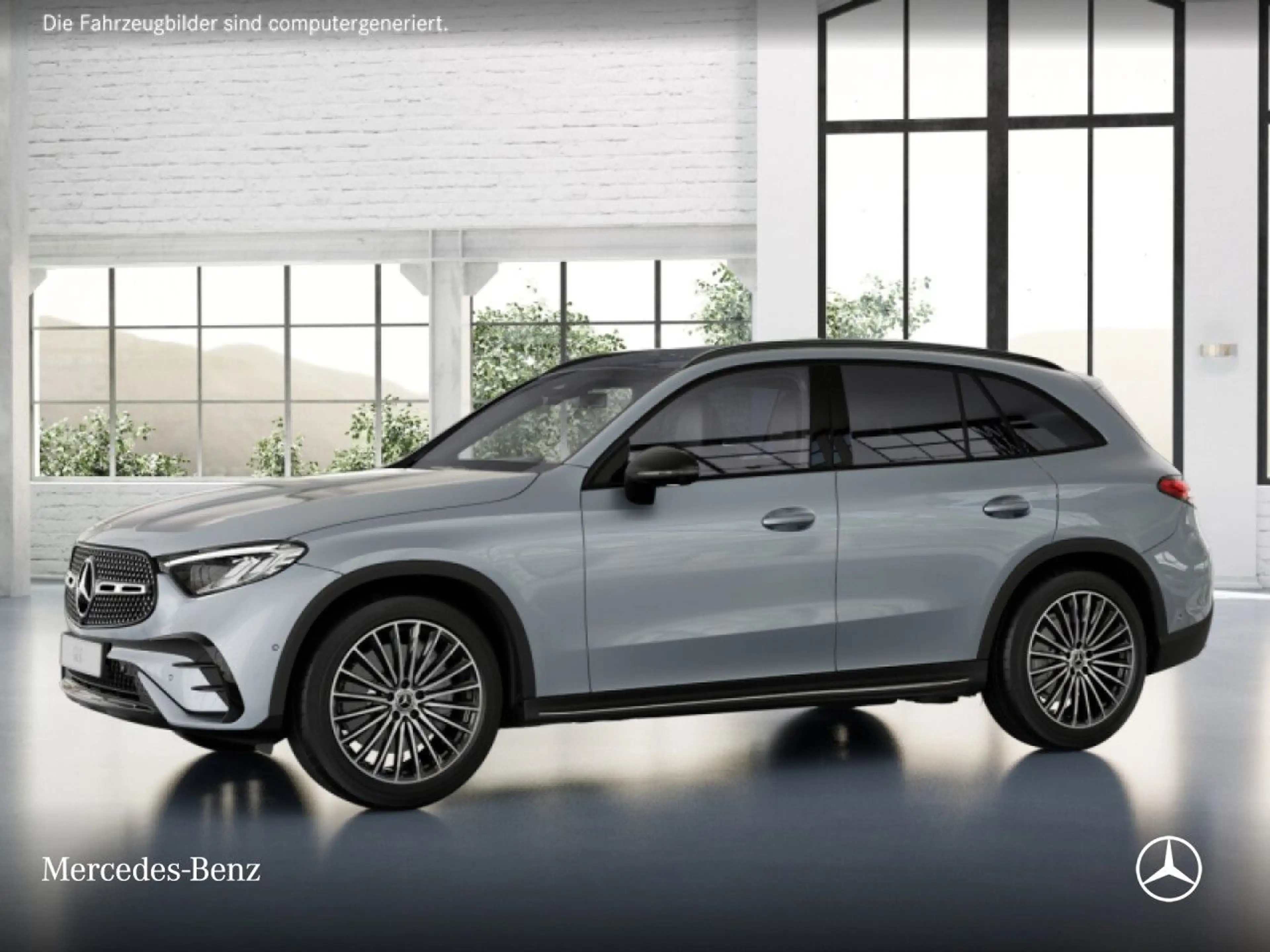 Mercedes-Benz GLC 200 4M AMG+NIGHT+PANO+360+LED+TOTW+KEYLESS+9G — photo 3