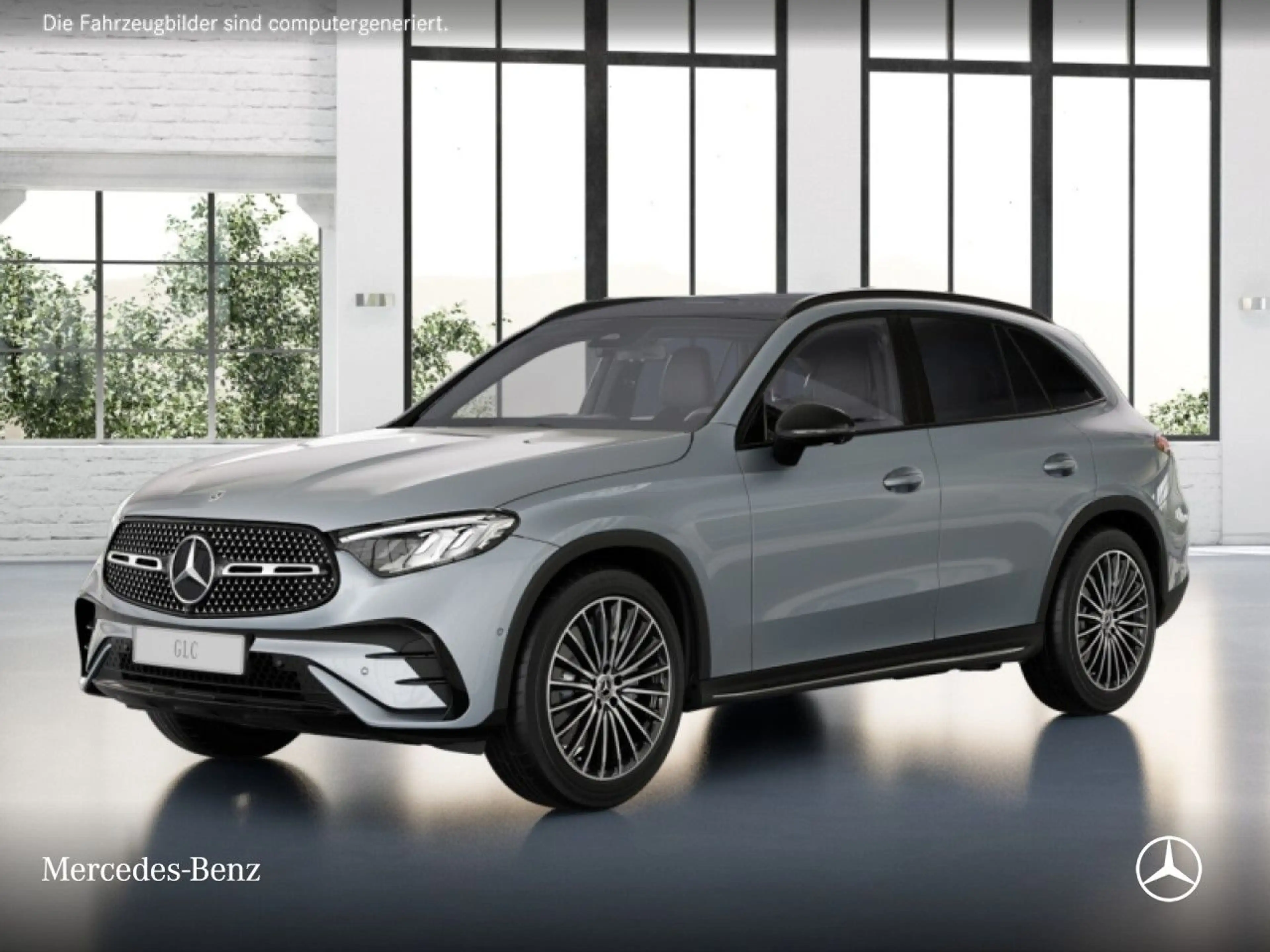 Mercedes-Benz GLC 200 4M AMG+NIGHT+PANO+360+LED+TOTW+KEYLESS+9G — photo 13