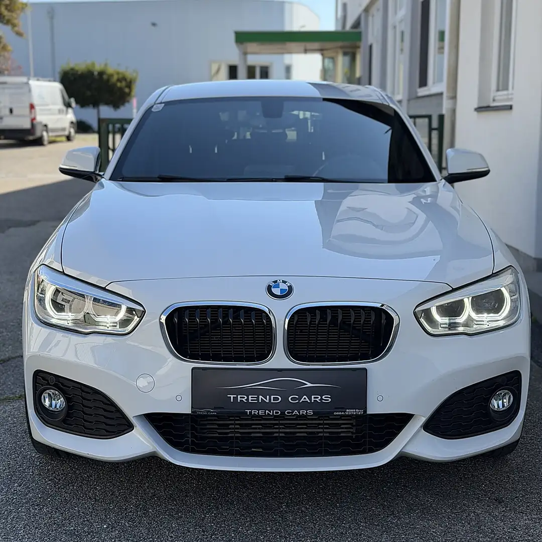BMW 118 d xDrive M Sport | LED | Navi | AHK | Pickerl NEU Weiß - 2