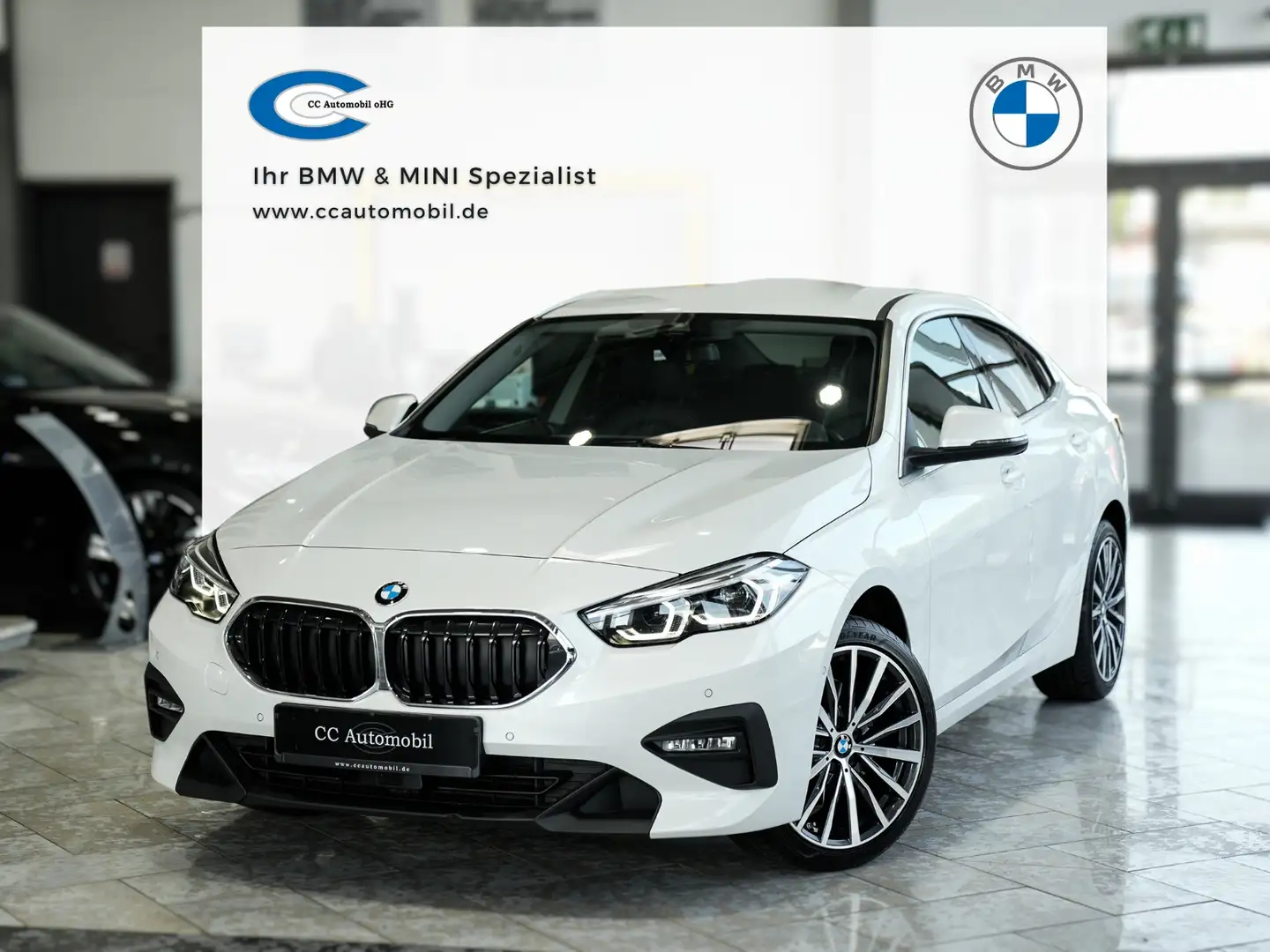 BMW 218 218i Gran Coupe Leder 18LM ACC Kamera Weiß - 1