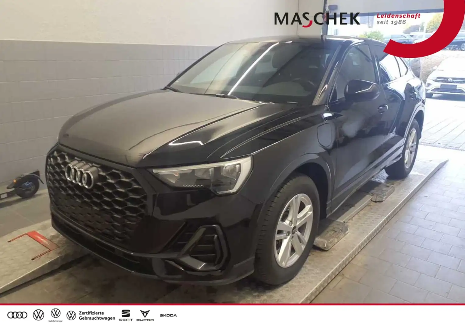 Audi Q3 Sportback 45 TFSI e S line Black ACC R-Cam Naviplu Noir - 1