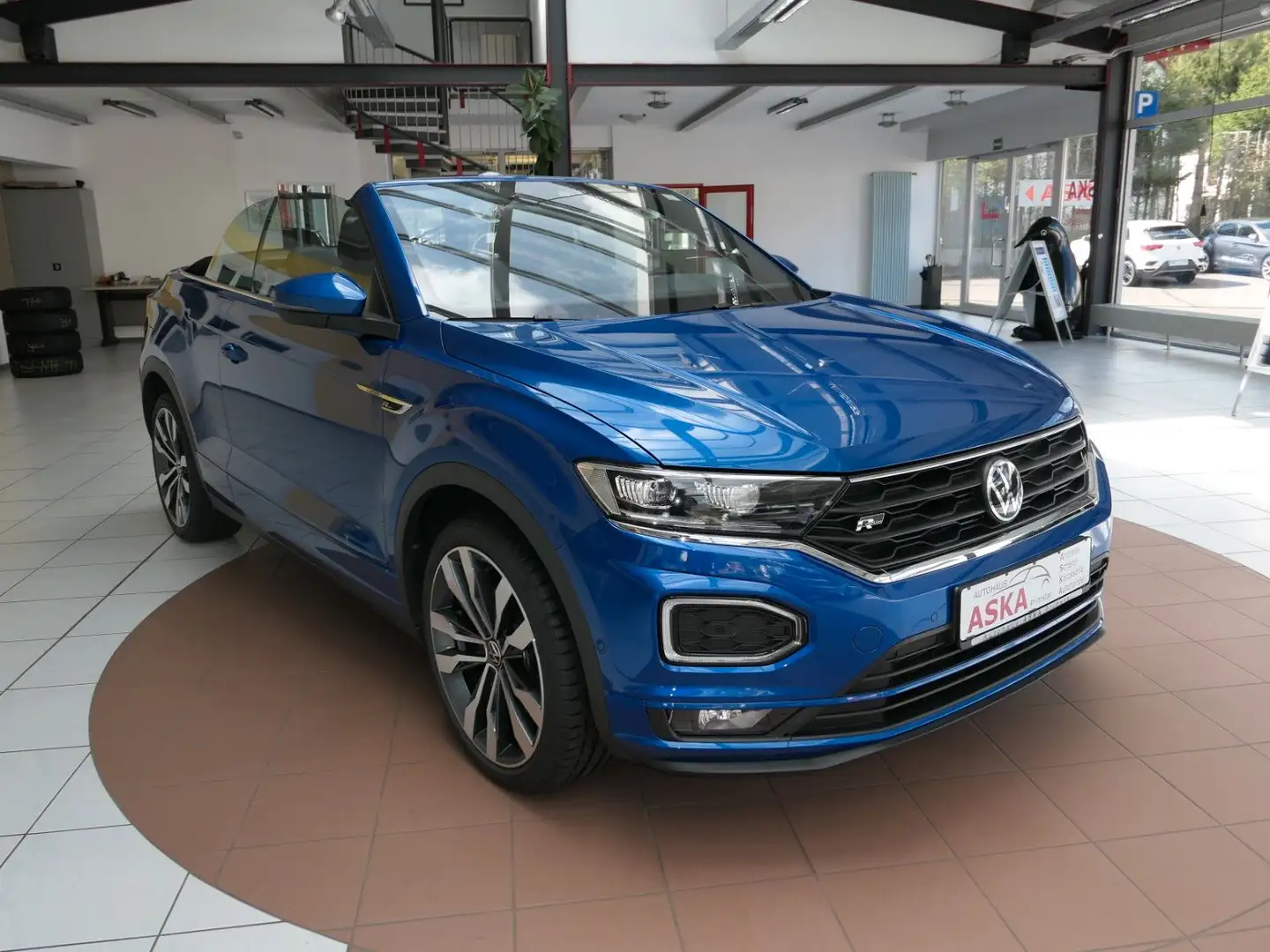 Volkswagen T-Roc Cabrio 1.5TSI  R-Line*Navi*Sportfahrwerk*ACC*RFK Bleu - 2