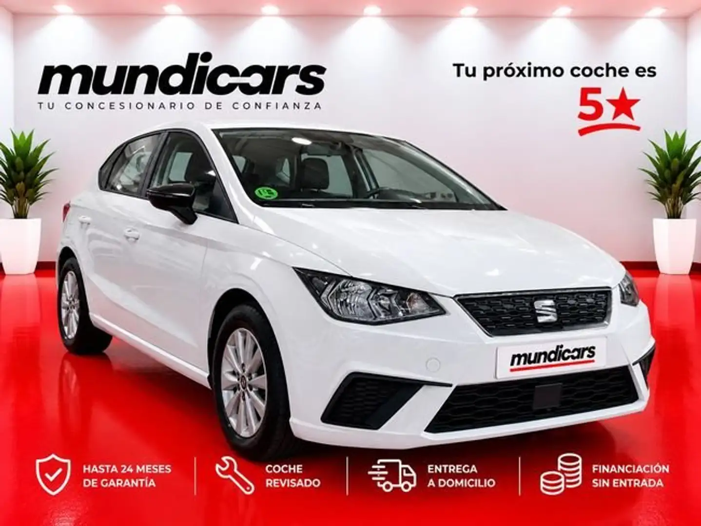 SEAT Ibiza 1.0 EcoTSI S&S Reference 95 Blanco - 1