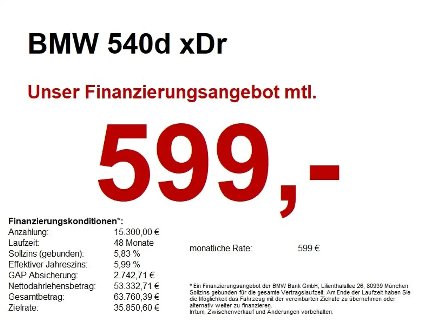 BMW 540 d xDr M Sport Pro AHK/SHZ/S-LÜFT/4xAC/LHZ/360 Gris - 1