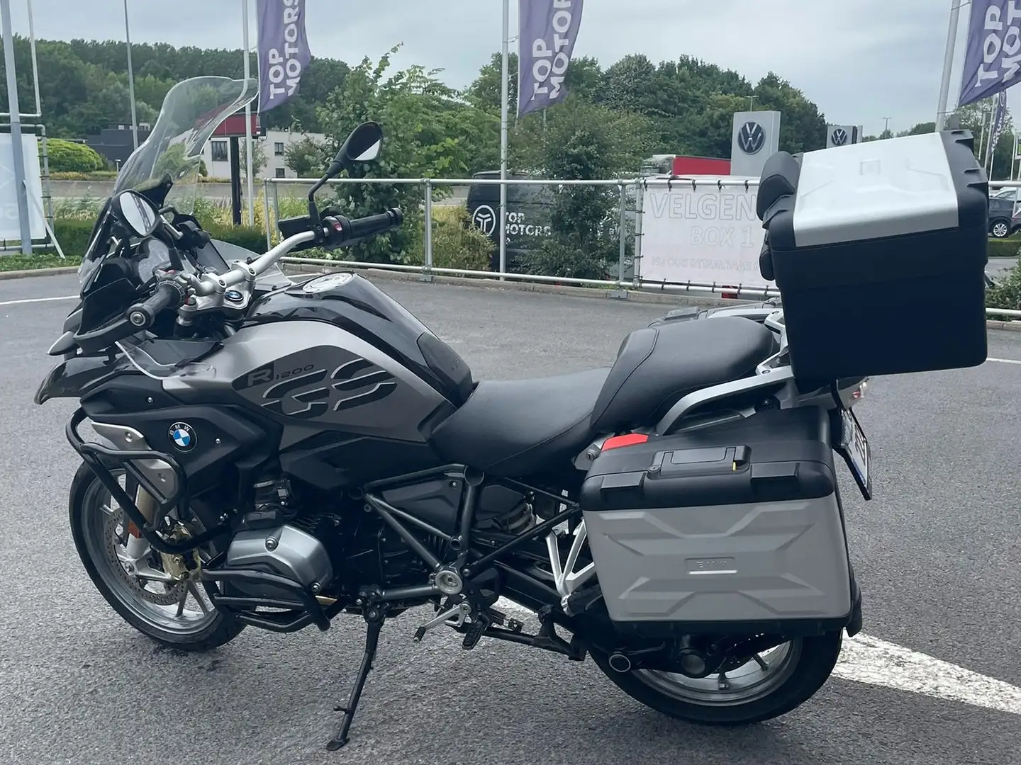 BMW R 1200 GS Adventure Iced Chocolate Metalic Gris - 1