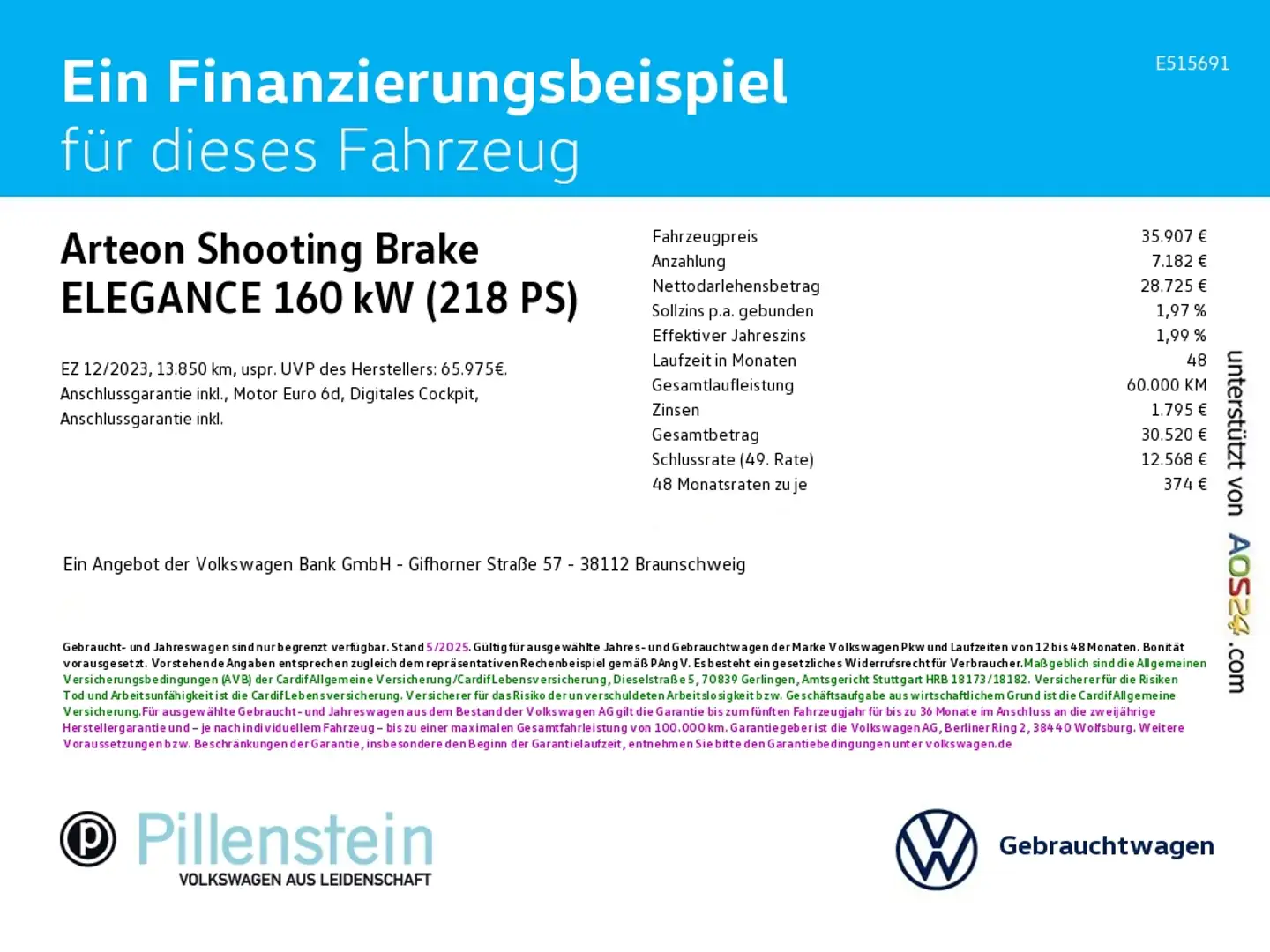 Volkswagen Arteon Shooting Brake ELEGANCE eHybrid STANDH. AHK KAMERA Grau - 2