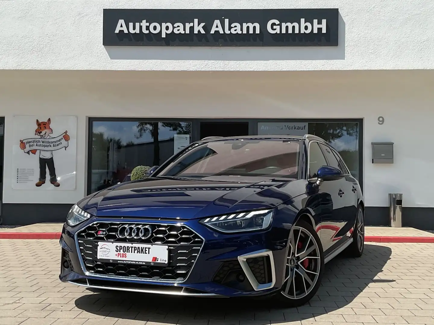 Audi S4 Av. 3.0 TDI quattro Tiptronic DAB Leder Navi Bleu - 1
