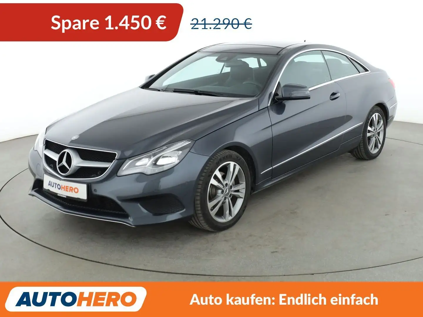 Mercedes-Benz E 200 E 200 CGI *NAVI*TEMPO*PDC*SHZ* Grau - 1