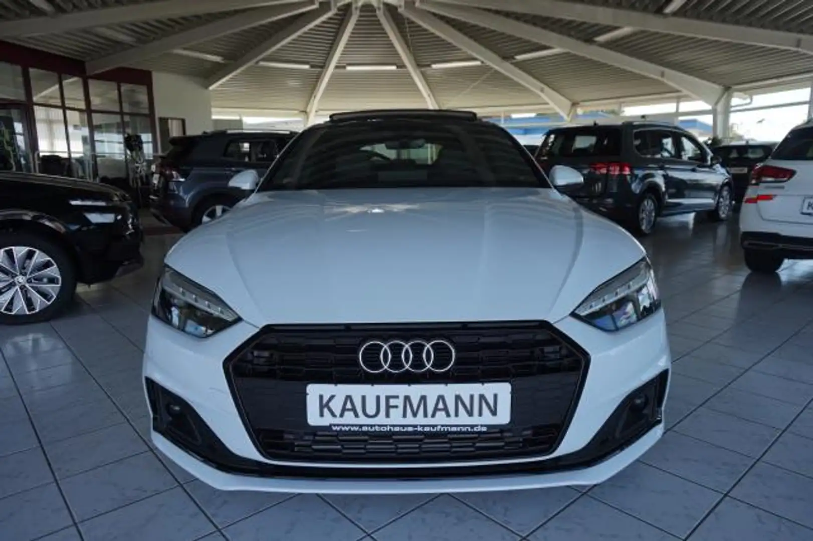 Audi A5 A5 SPORTBACK 40TFSI PANO MATRIX NAVI S-LINE INT. Weiß - 2