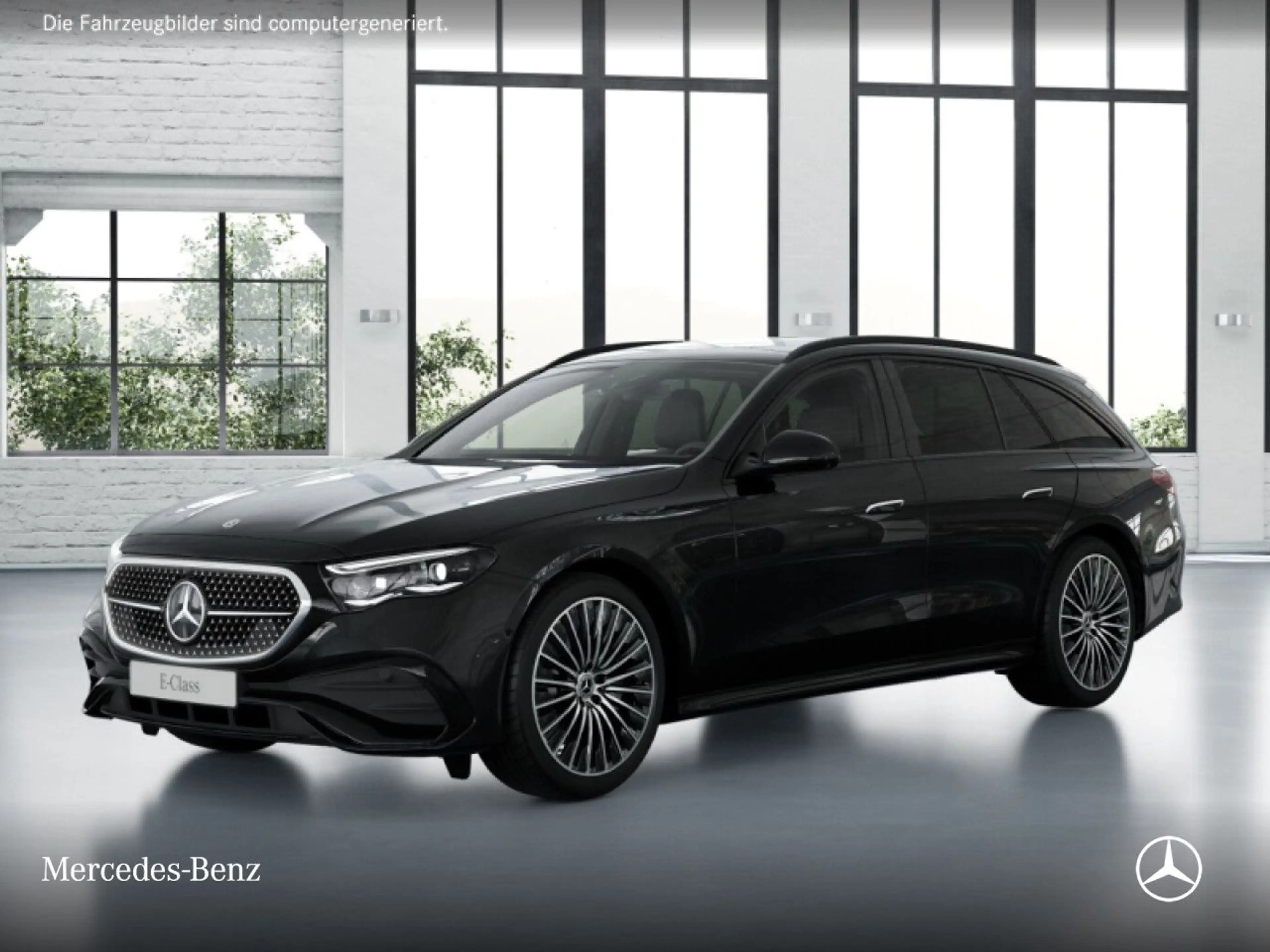 Mercedes-Benz E 300 de T 4M AMG Fahrass 360° Pano Burmester AHK — photo 13
