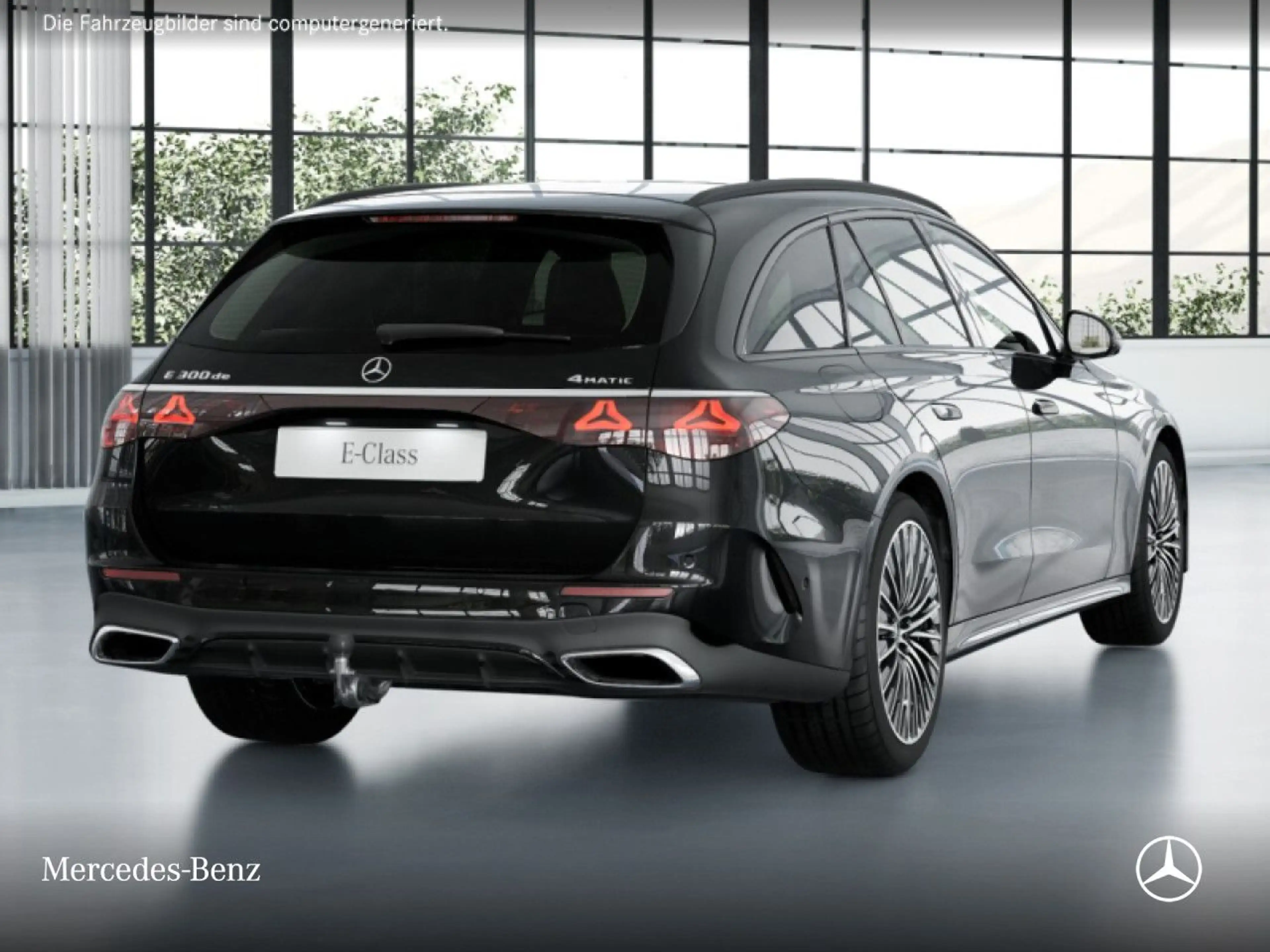 Mercedes-Benz E 300 de T 4M AMG Fahrass 360° Pano Burmester AHK — photo 4