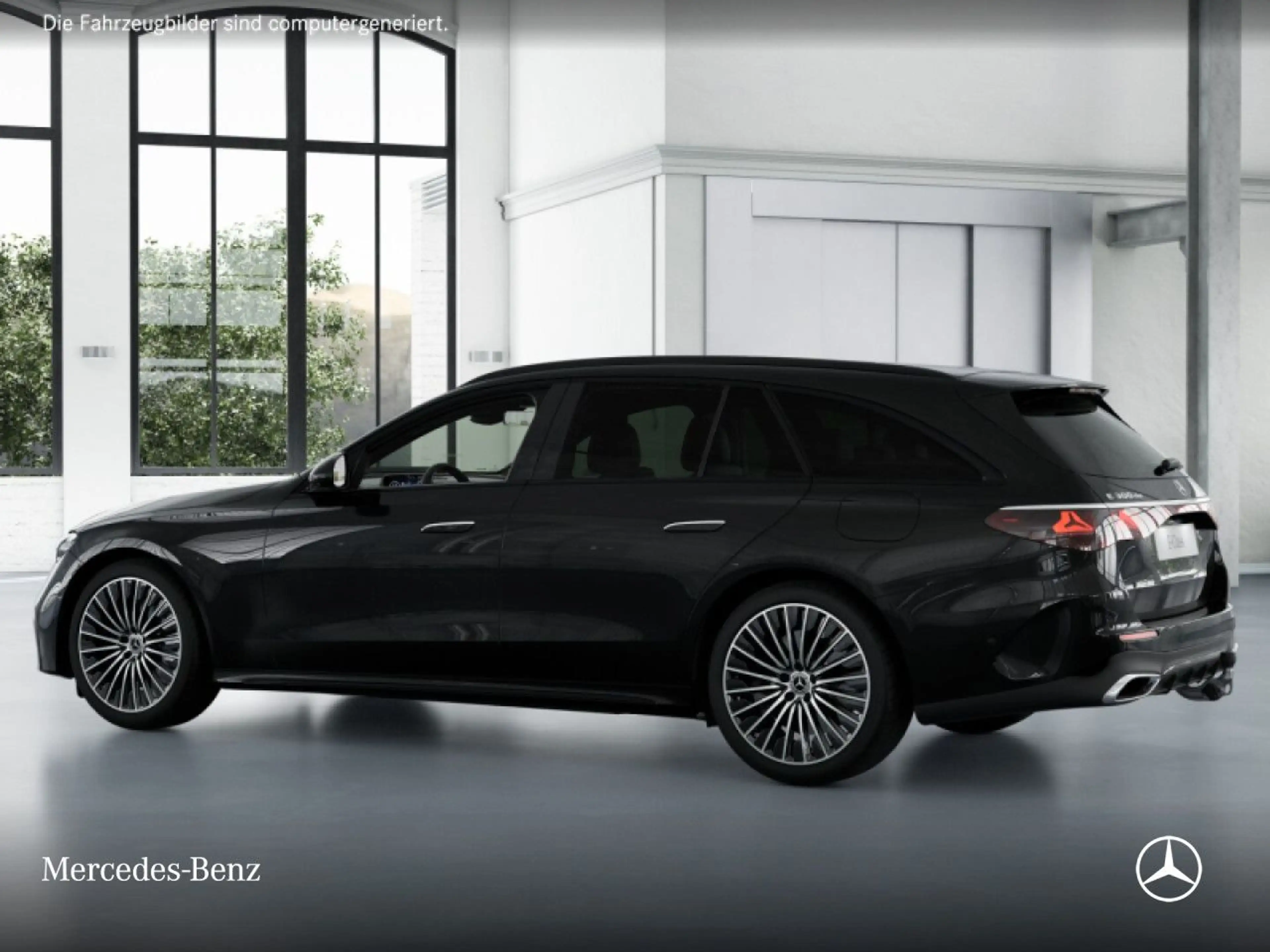 Mercedes-Benz E 300 de T 4M AMG Fahrass 360° Pano Burmester AHK — photo 14