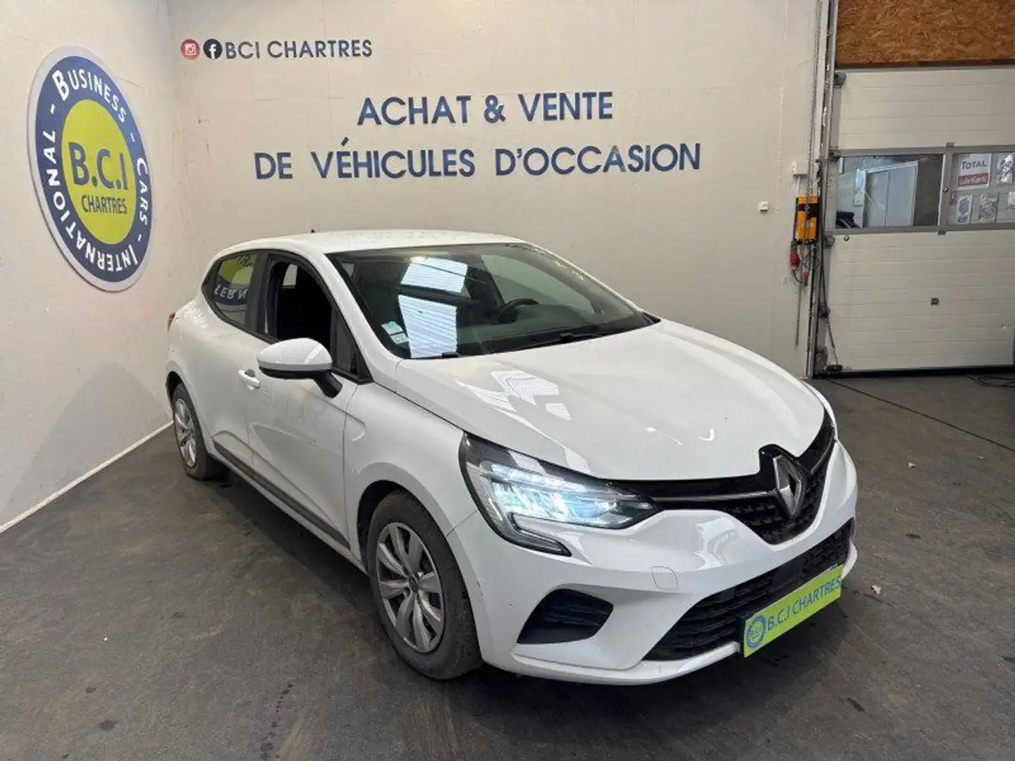 Renault Clio V STE 1.5 BLUE DCI 85CH AIR NAV Blanc - 2