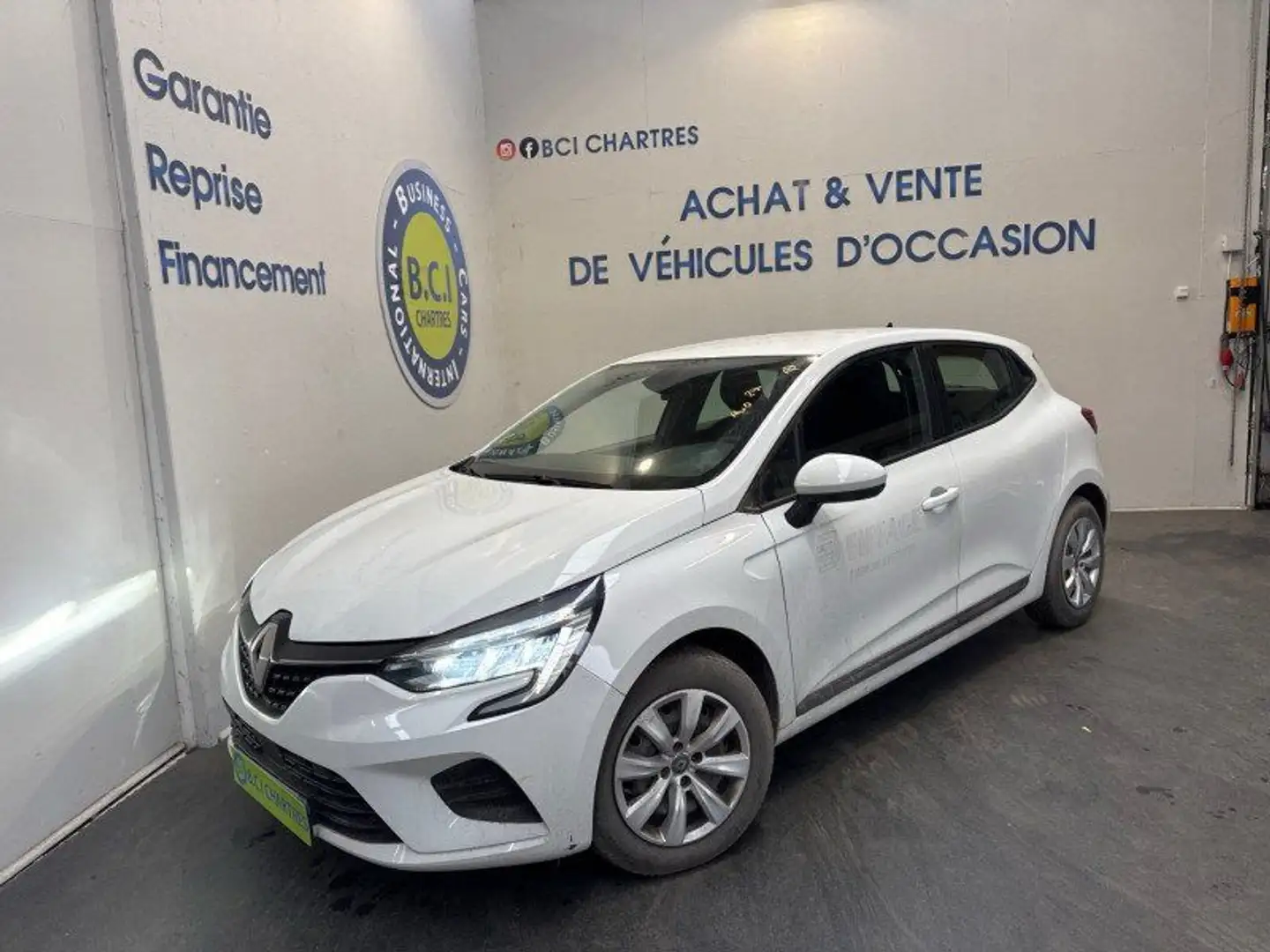 Renault Clio V STE 1.5 BLUE DCI 85CH AIR NAV Blanc - 1