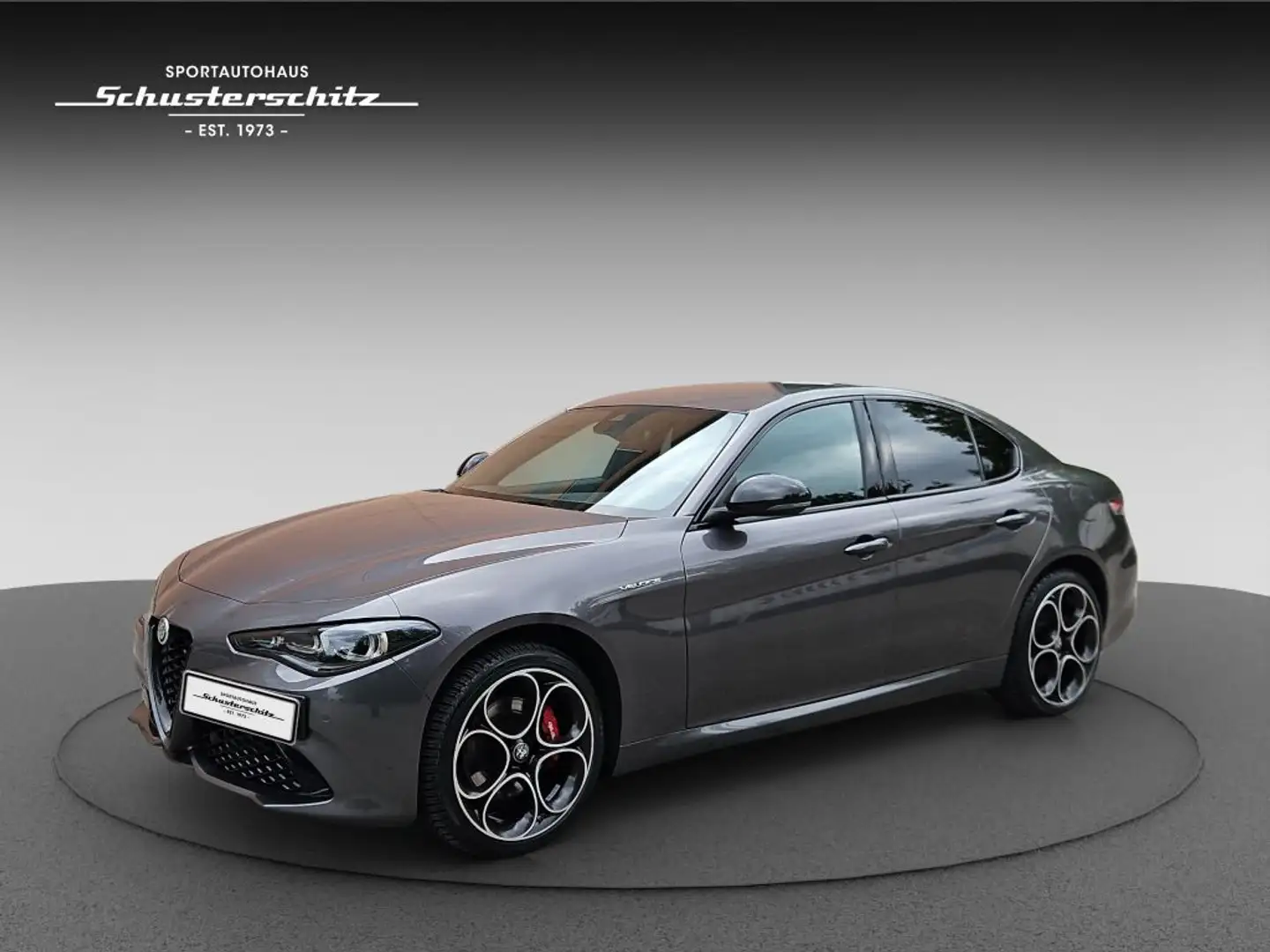 Alfa Romeo Giulia GIULIA 280PS Q4 VELOCE 1. HAND FACELIFT TOTWINK Grau - 1
