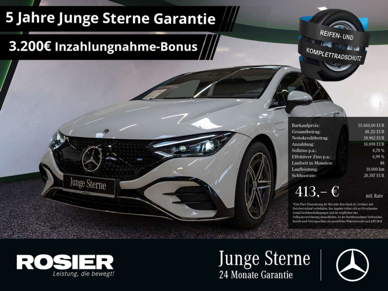 Mercedes-Benz EQE 350 — Mercedes-Benz EQE 350 + AMG Sport Edition AHK ACC PANO LED