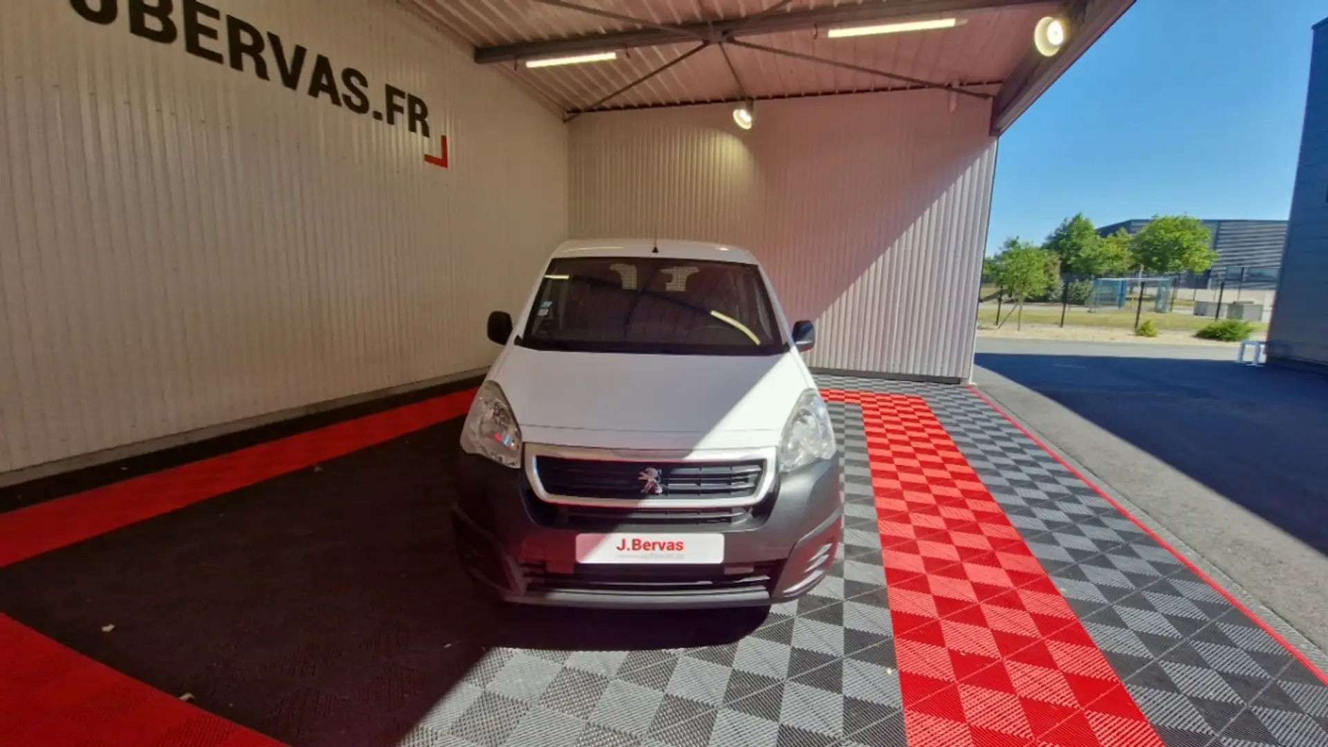 Peugeot Partner Cabine Approfondie 1.6 BLUEHDI 100 LONG PRO Blanc - 2
