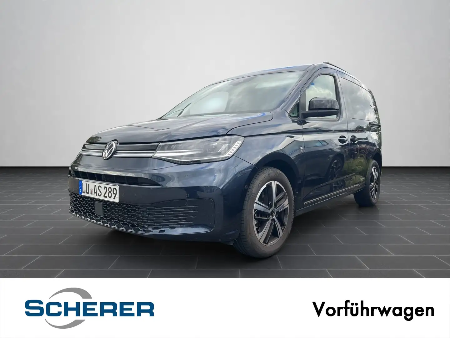Volkswagen Caddy Life Dark Label 1,5TSI 7Sitze|DSG|AHK|5J.G Blau - 1