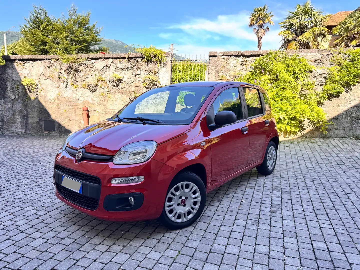 Fiat Panda 1.2 Easy 69cv**Con gancio di traino rimovibile* Rouge - 1