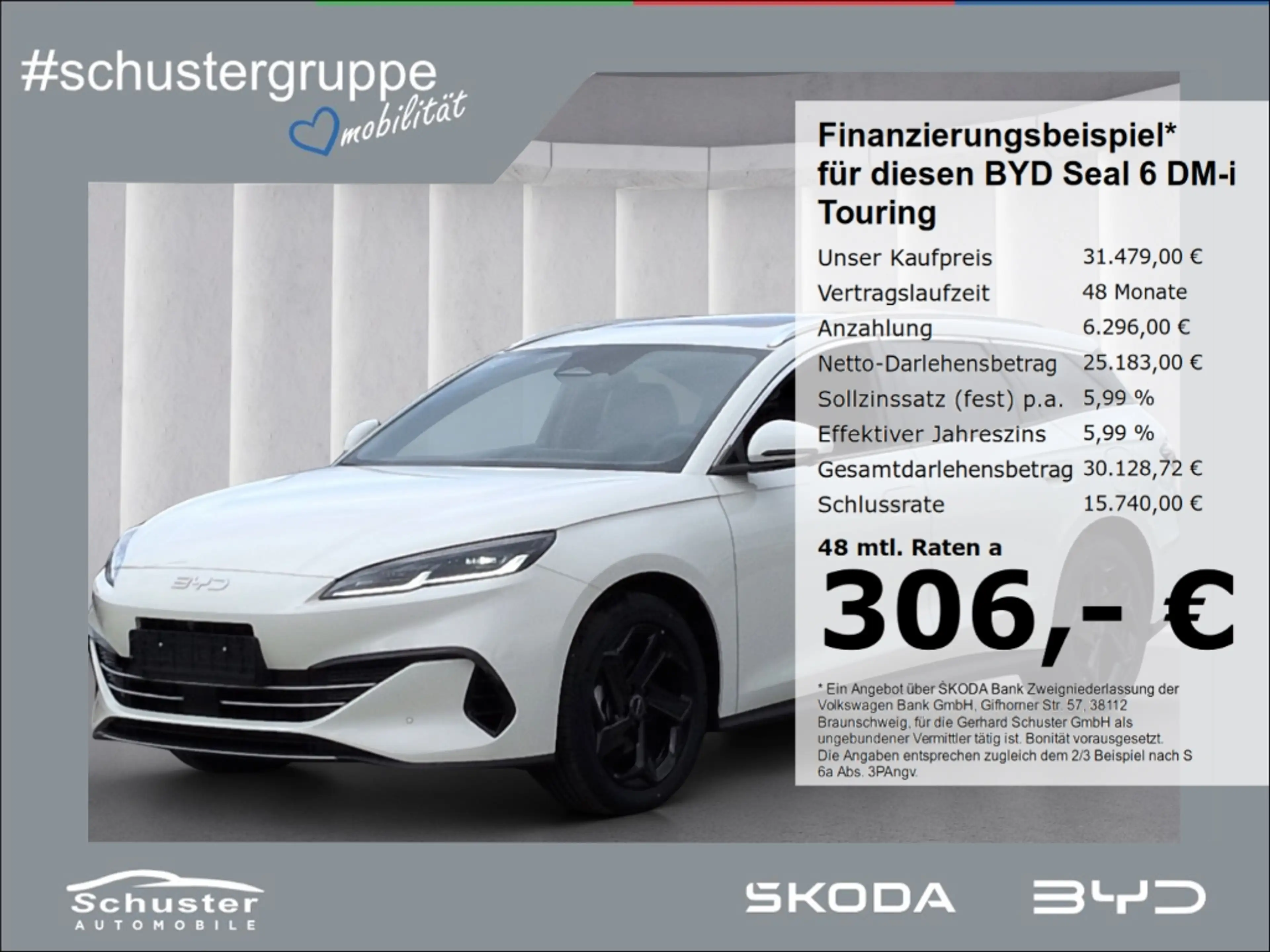 BYD Seal Comfort eHyb*Panodach 360°Ka